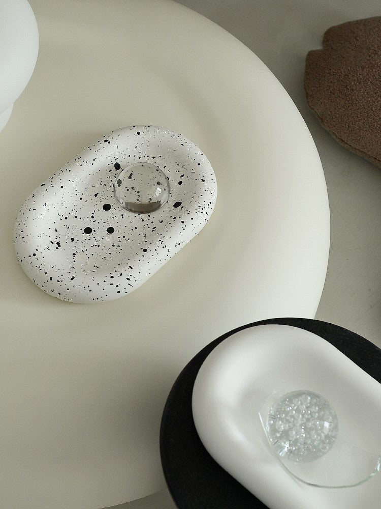 Matte Essence – Ovaal Bord van Porselein